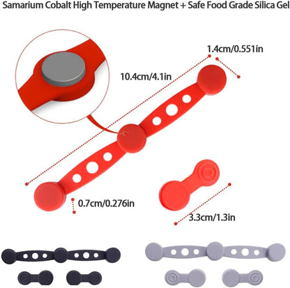 Magnetic Silicone Buckle Set