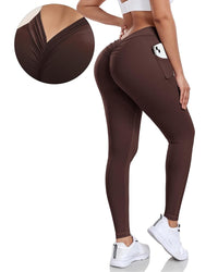 V-Shaped Scrunch Lift Leggings