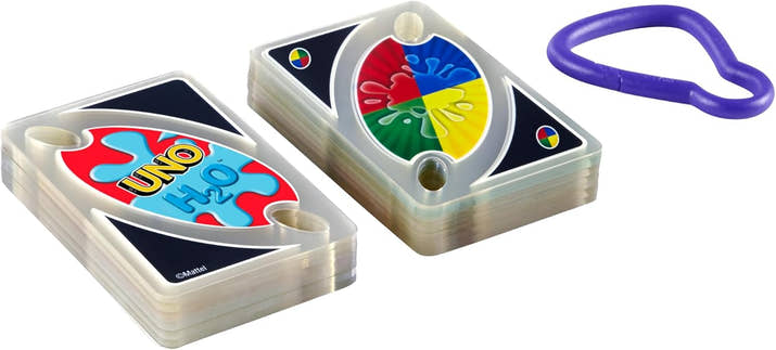 UNO H2O Adventure Card Game
