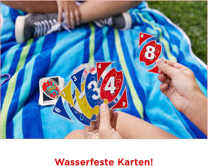 UNO H2O Adventure Card Game