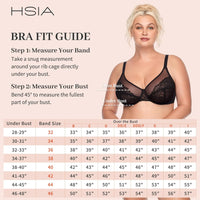 HSIA Minimizer Bras for Women
