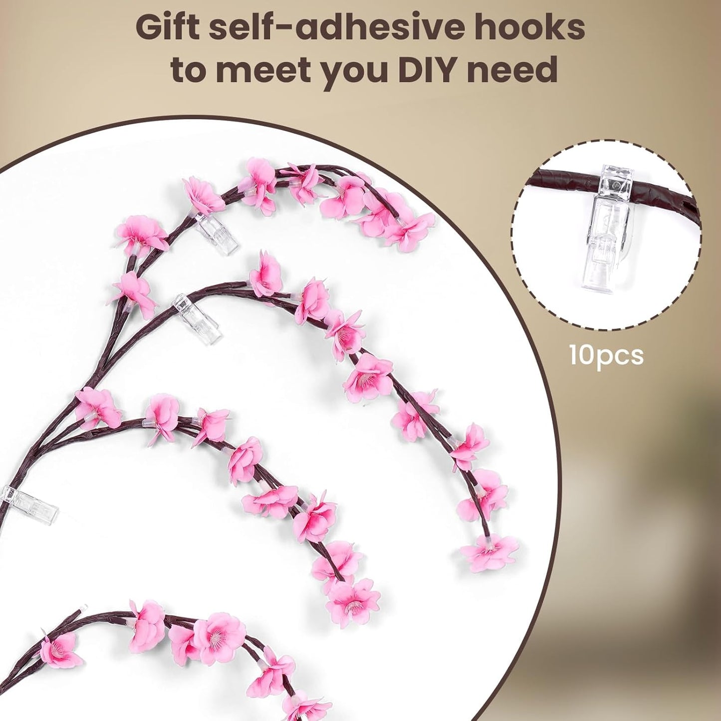 Cherry Blossom LED Branch Lights