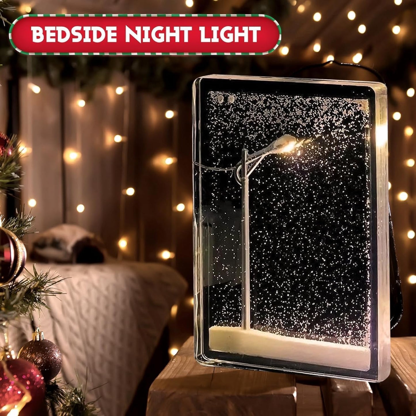 Cozy Snowflake Night Light