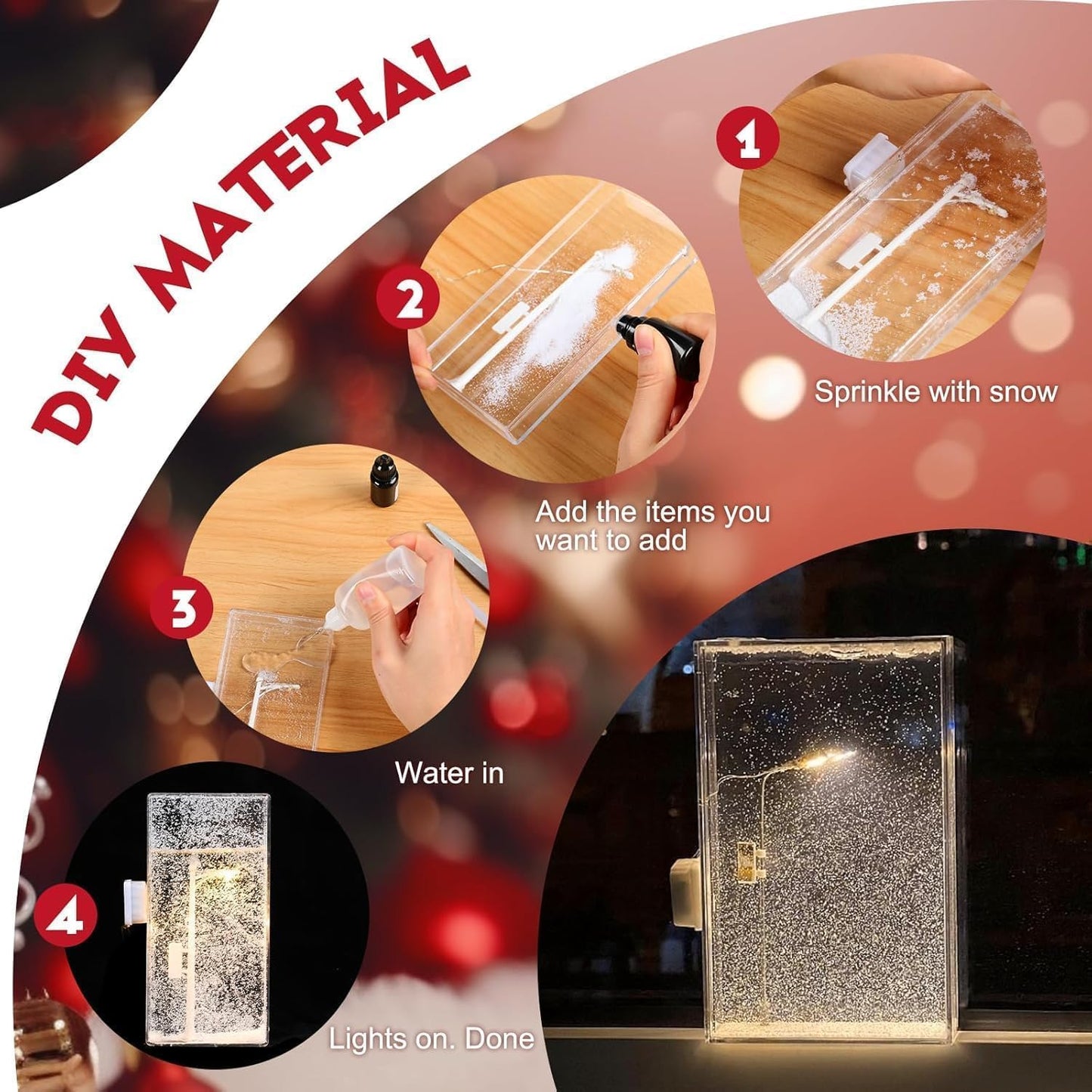 Cozy Snowflake Night Light