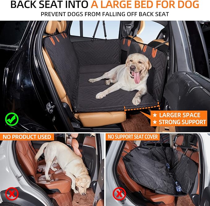 Volicx- Back seat extender and back seat cover