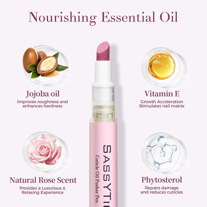 Cuticle Oil pen and Pusher