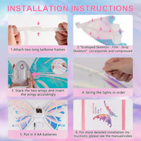 Light-Up Fairy Butterfly Wings