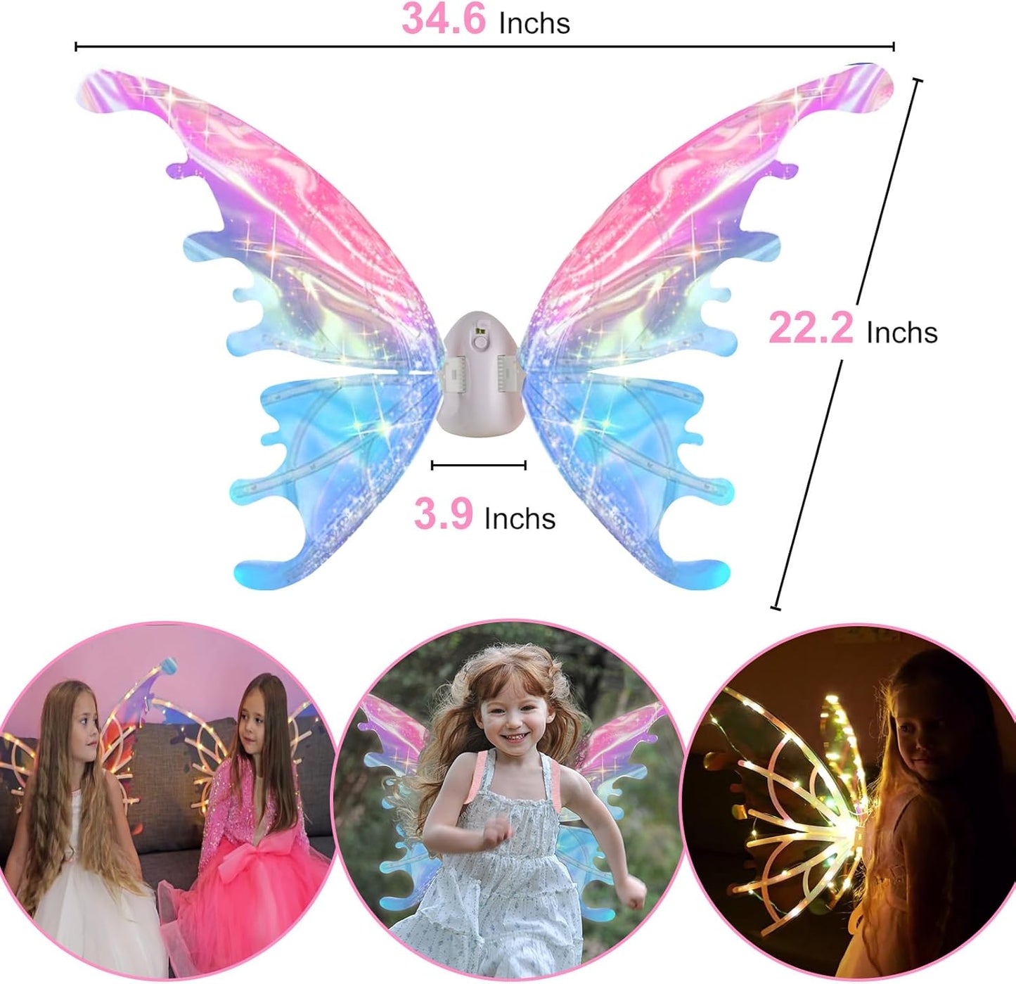Light-Up Fairy Butterfly Wings