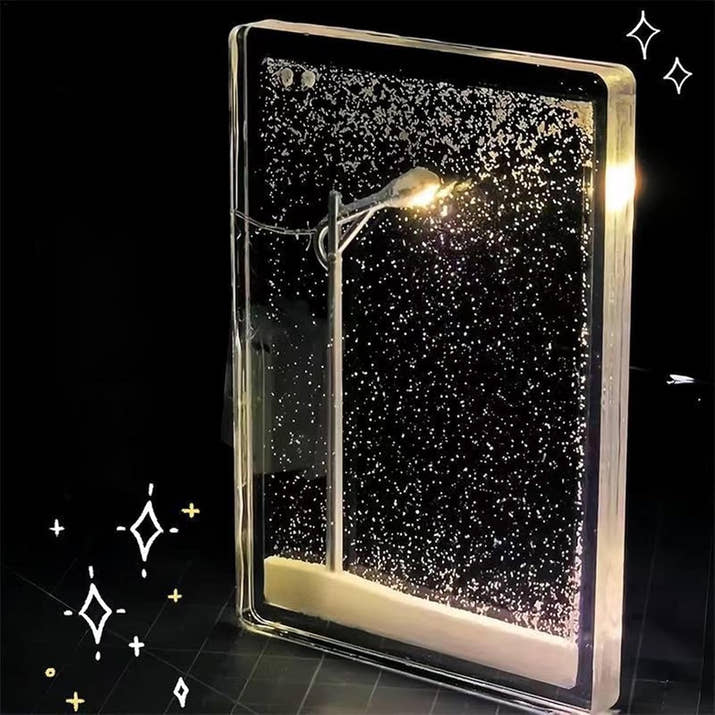 Cozy Snowflake Night Light