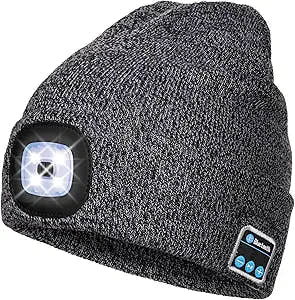 Bluetooth Beanie with Light