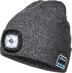 Bluetooth Beanie with Light