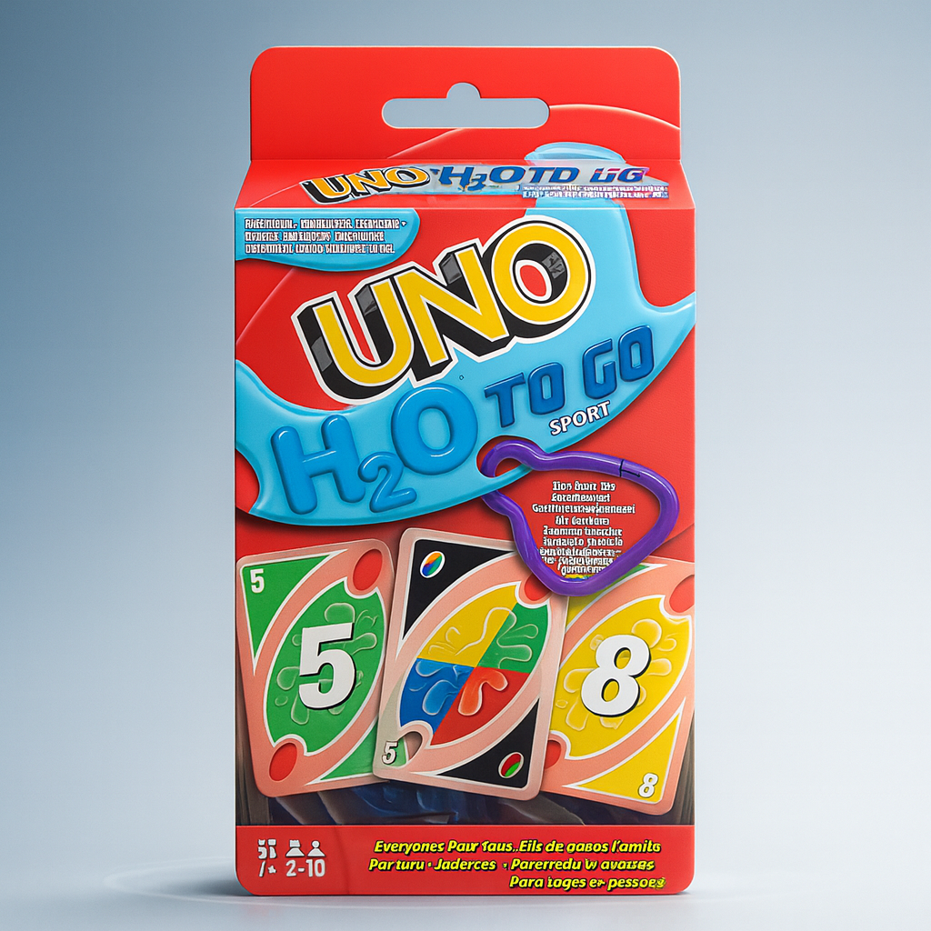 UNO H2O Adventure Card Game