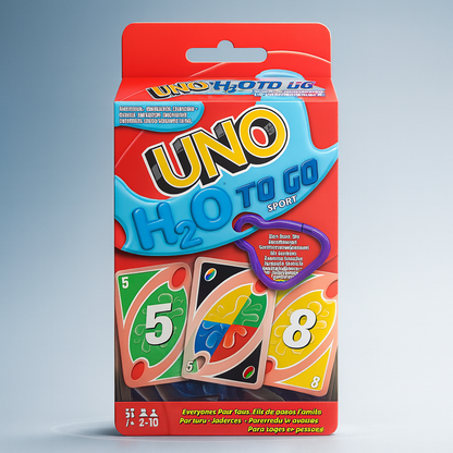 UNO H2O Adventure Card Game