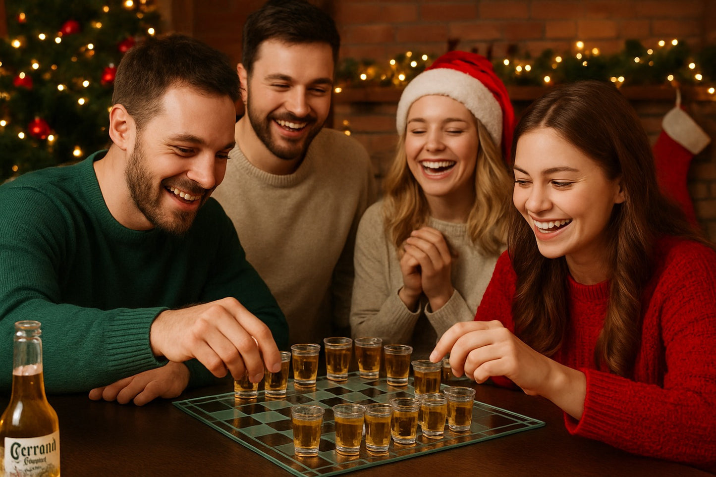 Cheers & Chess, Shot Glass Game Set