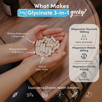Volicx Magnesium Glycinate 3-in-1 formula for Balance+
