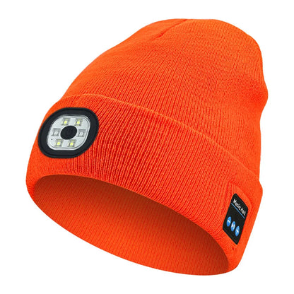 Bluetooth Beanie with Light