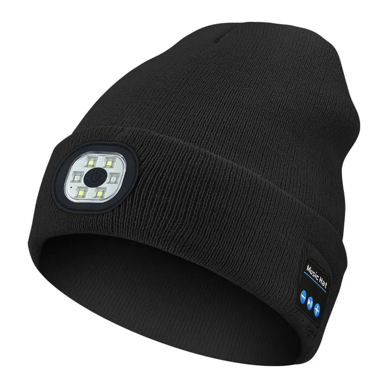 Bluetooth Beanie with Light