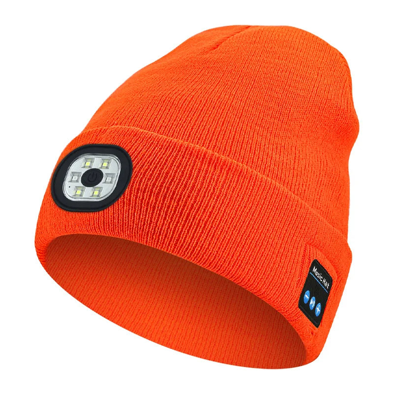 Bluetooth Beanie with Light