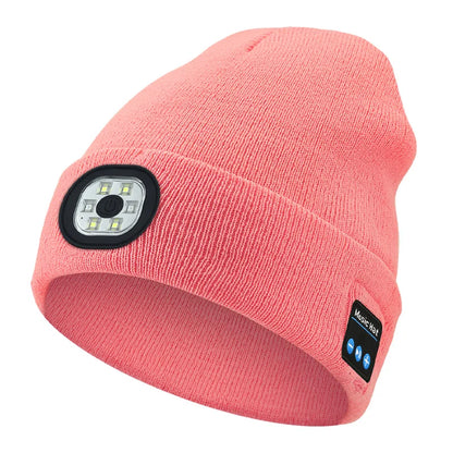 Bluetooth Beanie with Light
