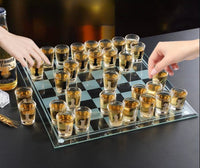 Cheers & Chess, Shot Glass Game Set