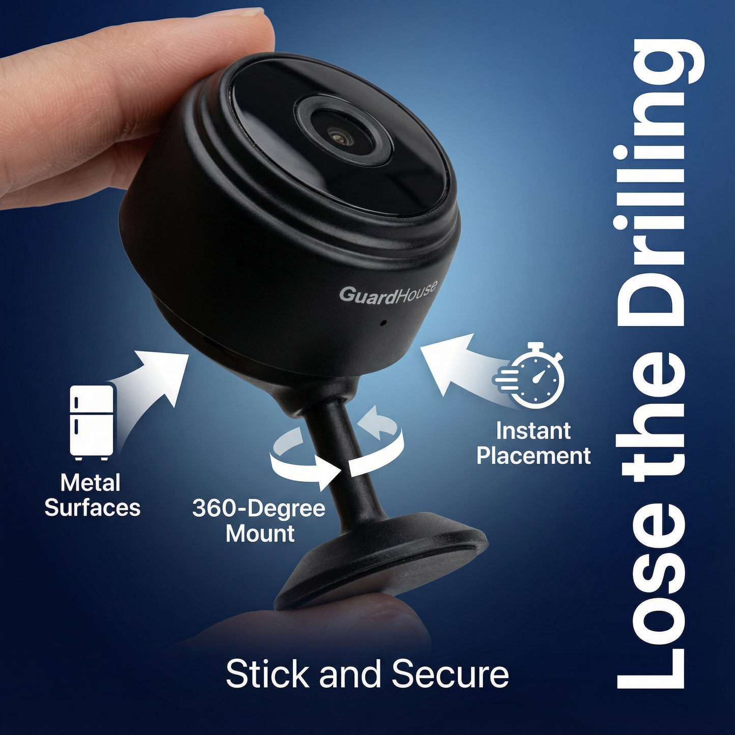 ULTRA COMPACT WIFI MAGNET SPY CAMERA