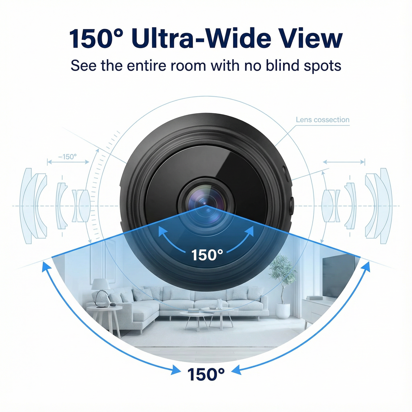 ULTRA COMPACT WIFI MAGNET SPY CAMERA