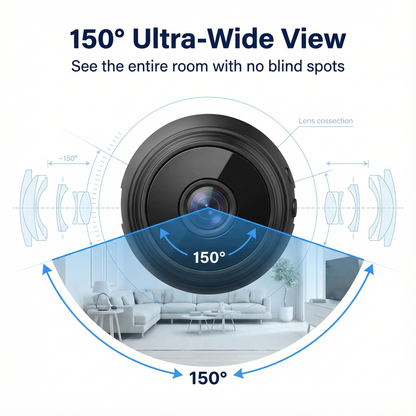 ULTRA COMPACT WIFI MAGNET SPY CAMERA