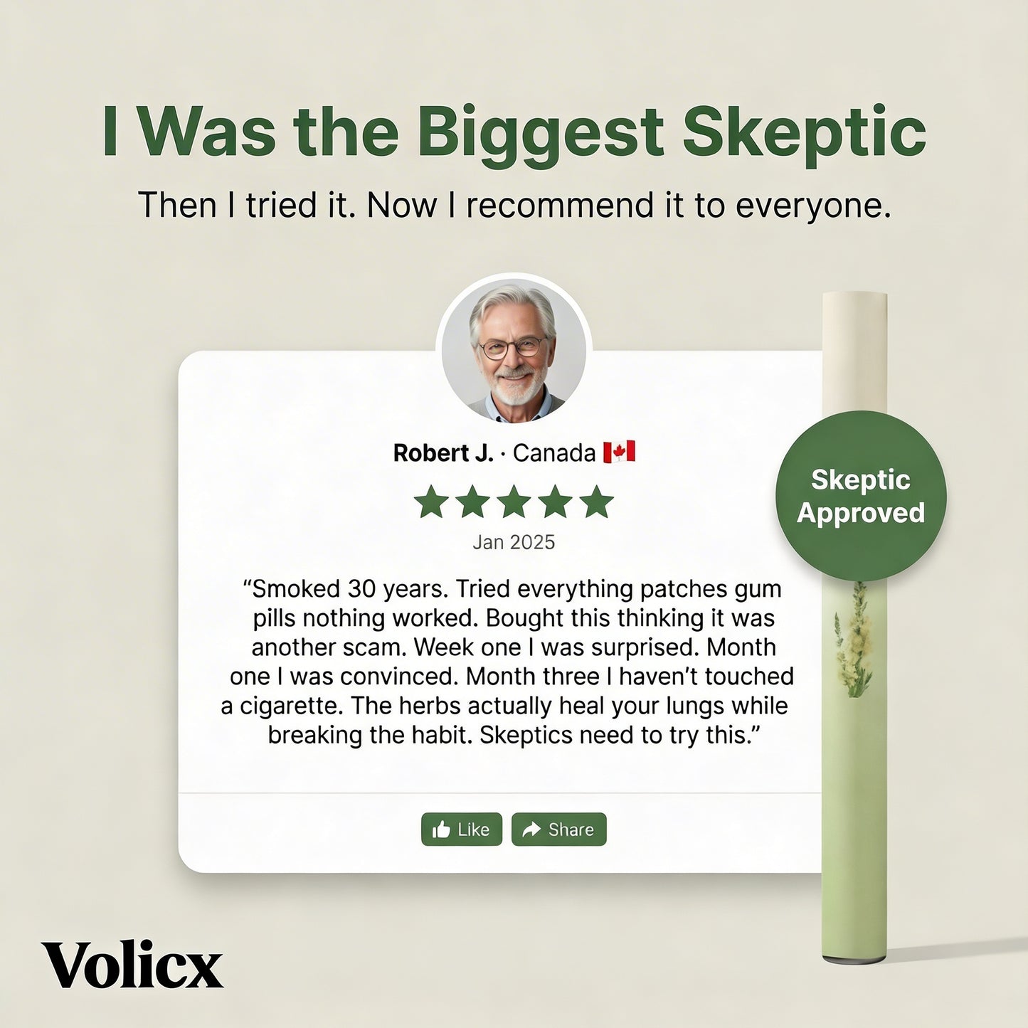 Volicx Lung Cleanse Inhaler