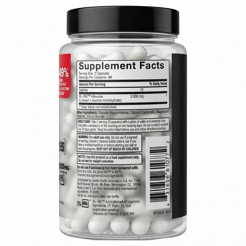 Volicx Muscle Peptide 185  Dileucine Supplement